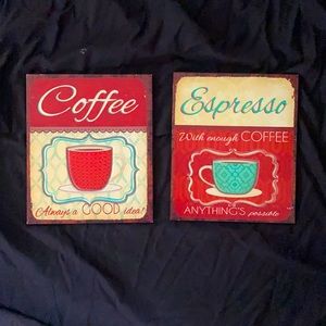 Coffee Wall Decor Bundle